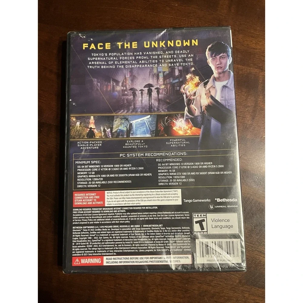 Ghostwire: Tokyo - PC - NEW & SEALED!